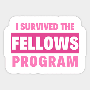 Fellows Flock Together Sticker